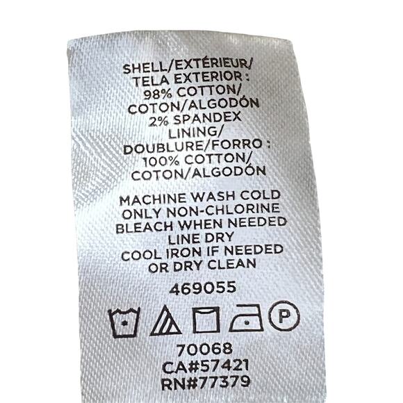 Ann Taylor Petite Bright Floral Tiered Skirt Bow Tie Size 0P A-Line Knee Length - Picture 10 of 10